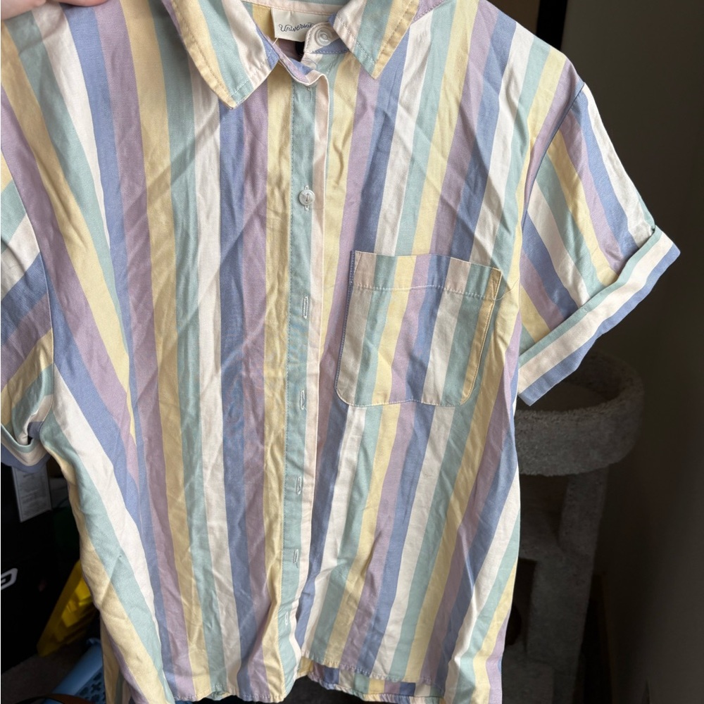Universal Thread Pastel Striped shirt